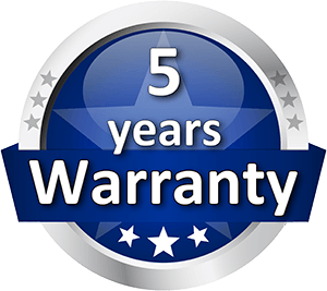5 years warranty on BlueOptics