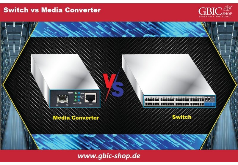 Differences between Media Converter and Switch - Differences between Media Converter and Switch