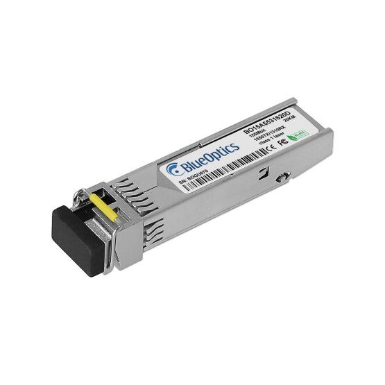 JD101A-BO HPE kompatibel, SFP Bidi Transceiver 100BASE-BX-D TX:1550nm/RX:1310nm 20 Kilometer DDM