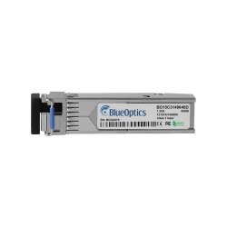 Kompatibler Hirschmann M-SFP-BIDI Type B LH/LC BlueOptics BO15C3149640D SFP Transceiver, LC-Simplex, 1000BASE-BX-U, Singlemode Fiber, TX1310nm/RX1490nm, 40KM
