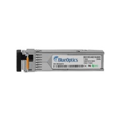Compatible ADTRAN 1442110G1 BlueOptics BO15C4931620D SFP Transceiver, LC-Simplex, 1000BASE-BX-D, Single-mode Fiber, TX1490nm/RX1310nm, 10KM