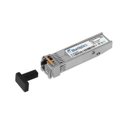 Compatible ADTRAN 1442110G1 BlueOptics BO15C4931620D SFP Transceiver, LC-Simplex, 1000BASE-BX-D, Single-mode Fiber, TX1490nm/RX1310nm, 10KM