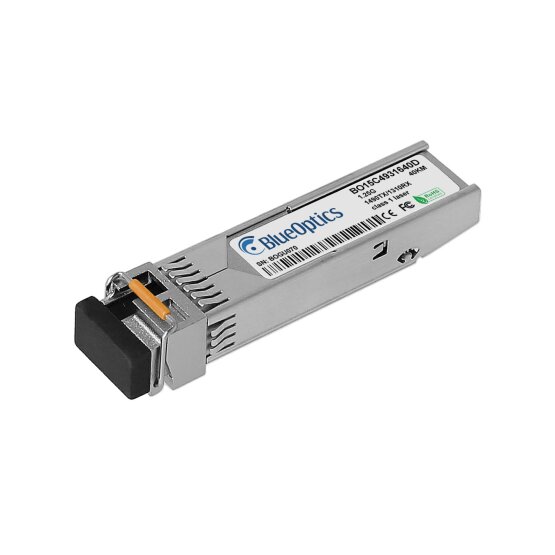 3HE04324AB-BO Alcatel-Lucent kompatibel, SFP Bidi Transceiver 1000BASE-BX-D TX:1490nm/RX:1310nm 40 Kilometer DDM