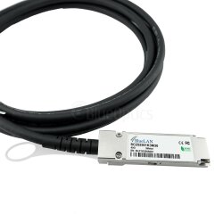 Compatible Avaya AA1404037-E6 BlueLAN QSFP Direct Attach Cable, 40GBASE-CR4, Ethernet/Infiniband QDR, 30AWG, 0.5 Meter