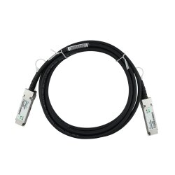 Compatible Dell Networking NYH70 BlueLAN QSFP Cable de conexión directa, 40GBASE-CR4, Ethernet/Infiniband QDR, 30AWG, 0.5 Metros
