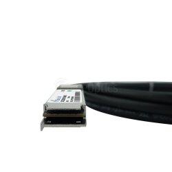 Compatible Brocade 40G-QSFP-QSFP-C-0101 BlueLAN QSFP Cable de conexión directa, 40GBASE-CR4, Ethernet/Infiniband QDR, 30AWG, 1 Metro