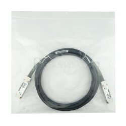 Compatible Chelsio QTAPCABLE-3M BlueLAN QSFP Direct Attach Cable, 40GBASE-CR4, Ethernet/Infiniband QDR, 30AWG, 3 Meter