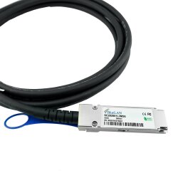 Compatible Arista Networks CAB-Q-Q-100G-2M BlueLAN SC282801L2M30 QSFP28 Cable de conexión directa, 100GBASE-CR4, Infiniband EDR, 30AWG, 2 Metros