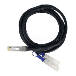 Compatible Dell Networking H2P6G BlueLAN passive 100GBASE-CR4 QSFP28 to 2x50GBASE-CR2 QSFP28 Direct Attach Breakout Cable, 2 Meter, AWG26