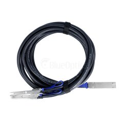 BL282901M3M26 BlueLAN  compatible, QSFP28 to 2xQSFP28 100G 3 Meter DAC Breakout Direct Attach Cable