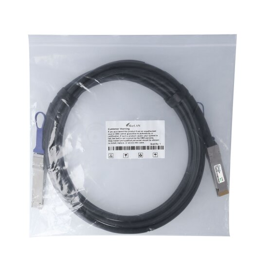 D10HY-BL Dell  kompatibel, QSFP-DD 200G 2 Meter DAC Direct Attach Kabel