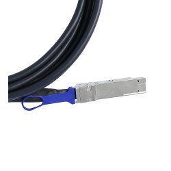 Compatible Arista CAB-D-D-400G-0.5M QSFP-DD BlueLAN Cable de conexión directa, 400GBASE-CR4, Infiniband, 26 AWG, 0.5 Metros