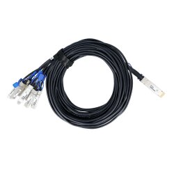 BL290601X1M26 BlueLAN  compatible, QSFP-DD to 8xSFP56 400G 1 Meter DAC Breakout Direct Attach Cable