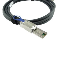Broadcom LSI CBL-SFF8088SAS-10M compatible BlueLAN MiniSAS Cable 1 Meter