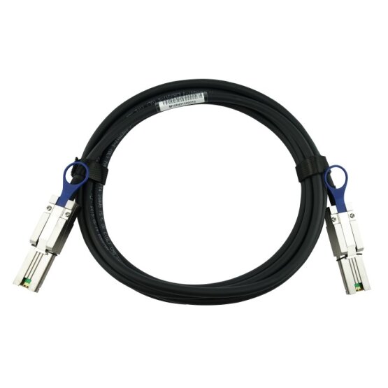 QNAP CAB-SAS10M-8088 kompatibles BlueLAN MiniSAS Kabel 1 Meter
