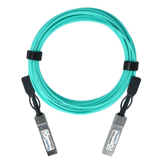 Kompatibles Avago AFBR-2CAR50Z BlueOptics SFP+ Aktives Optisches Kabel (AOC), 10GBASE-SR, Ethernet, Infiniband, 50 Meter