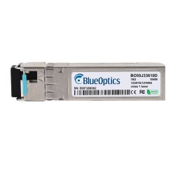 Compatible Avago SFP-10G-BX-D BlueOptics BO55J33610D SFP+ Bidi Transceptor, LC-Simplex, 10GBASE-BX-D, Single-mode Fiber, TX1330nm/RX1270nm, 10KM