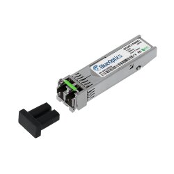 Compatible Chelsio SFP-1G-ZX BlueOptics BO05C15680D SFP Transceiver, LC-Duplex, 1000BASE-ZX, Singlemode Fiber, 1550nm, 80KM
