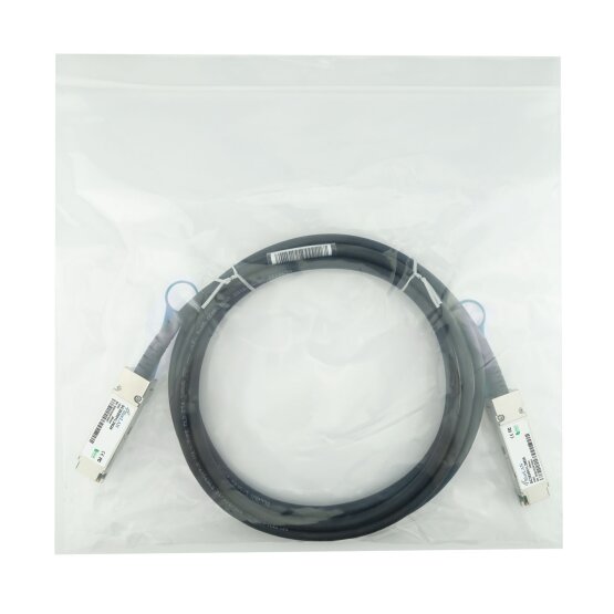 CAB-Q-Q-100G-0.5-BL Arista Networks  kompatibel, QSFP28 100G 0.5 Meter DAC Direct Attach Kabel