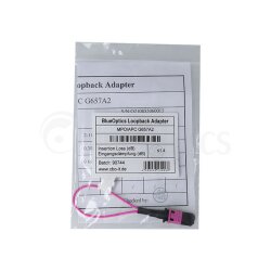 BlueOptics Loopback Adapter MPO/MTP Multimode OM4