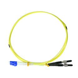 BlueOptics Duplex Cable de parcheo de fibra óptica LC/PC-FSMA/PC Single-mode 10 Metros
