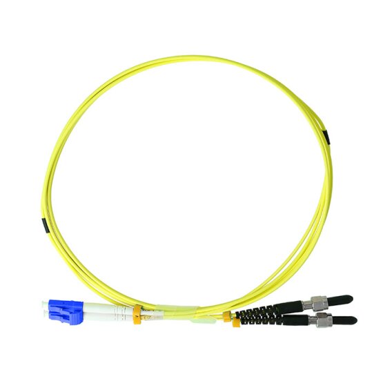 BlueOptics Duplex Fiber Patch Cord LC/PC-FSMA/PC Single-mode 2 Meter