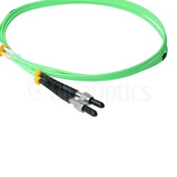 BlueOptics Duplex Cable de parcheo de fibra óptica LC-FSMA Monomode OM5 0.5 Metro