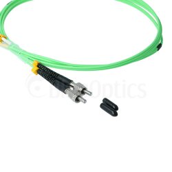 BlueOptics Duplex Cable de parcheo de fibra óptica LC-FSMA Monomode OM5 2 Metros