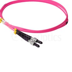 BlueOptics Duplex Cable de parcheo de fibra óptica LC-FSMA Monomode OM4 7.5 Metros