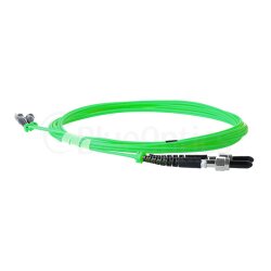 BlueOptics Duplex Cable de parcheo de fibra óptica FSMA-FSMA Monomode OM5