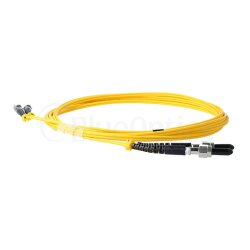 BlueOptics Duplex Cable de parcheo de fibra óptica FSMA-PC/FSMA-PC Single-mode 30 Metros