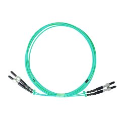 BlueOptics Duplex Cable de parcheo de fibra óptica FSMA-FSMA Monomode OM3 2 Metros