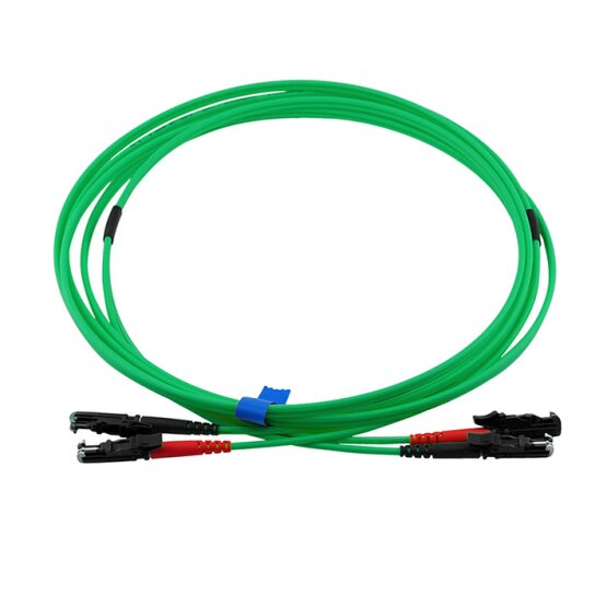 BlueOptics Duplex Cable de parcheo de fibra óptica E2000-E2000 Monomode OM5