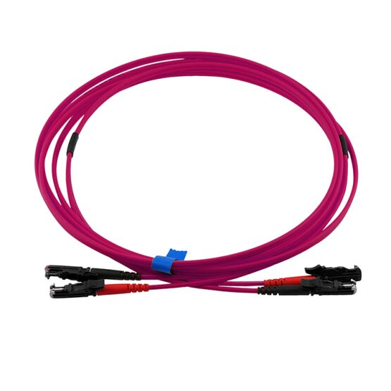 BlueOptics Duplex Fiber Patch Cable E2000-E2000 Multi-mode OM4