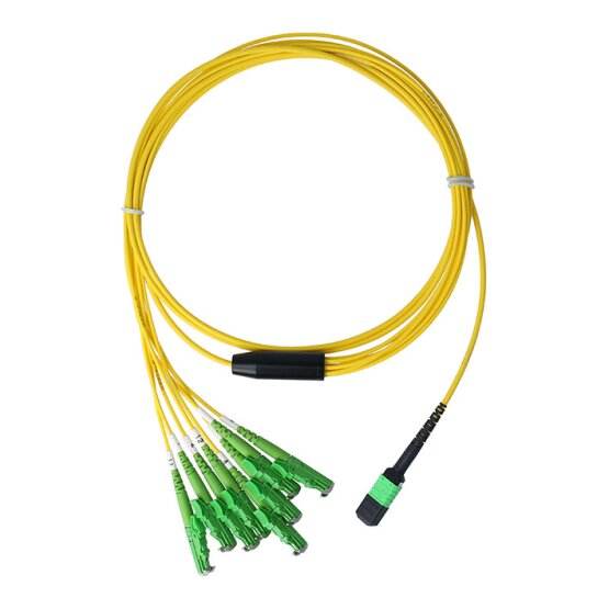 BlueOptics Fibra MTP/4xE2000 Cable de parcheo G.657.A1 Single-mode