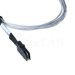 BlueLAN internes MiniSAS Hybrid Kabel SFF-8087/4x SATA 80cm