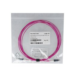 BlueOptics Duplex Cable de parcheo de fibra óptica CS-CS Monomode OM4