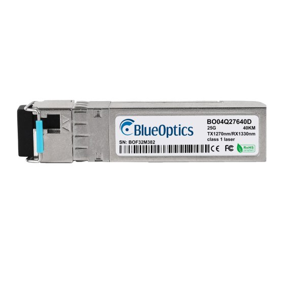 BlueOptics Bidi SFP28 Transceiver TX1270nm/RX1330nm 25GBASE-BX-U 40KM