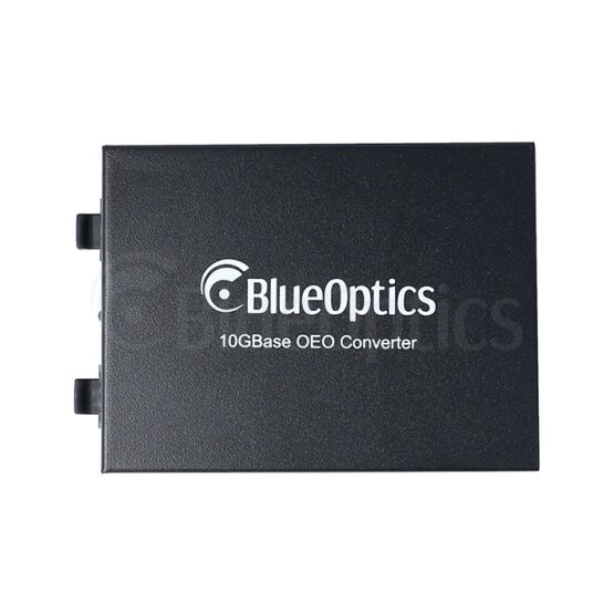 BlueOptics 10G Ethernet Medienkonverter 2x SFP+ 300M Fiber (MM) - 10KM Fiber (SM)