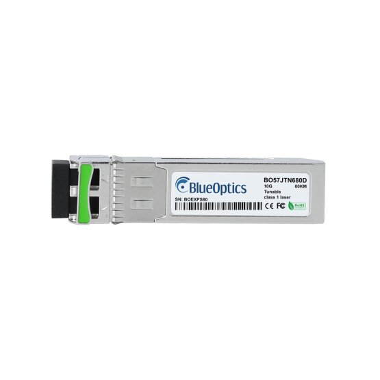 Compatible Lumentum TRS7091FNCDP000 BlueOptics BO57JTN680D SFP+ Transceiver, LC-Duplex, 10GBASE-DWDM (up to 11,3Gb/s), tunable Wavelength, Singlemode Fiber, 50GHz ITU, 80KM