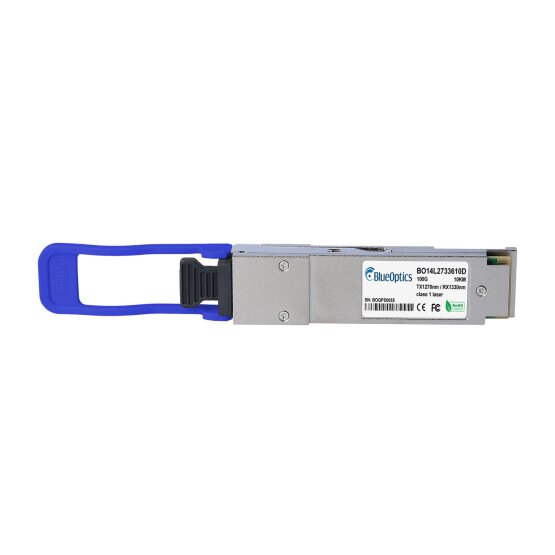 BlueOptics QSFP28 Bidi Transceiver TX1270nm/RX1330nm 100GBASE-LR1-BX-U 10KM