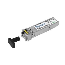 Compatible Check Point SFP-BXD-120KM-CP BlueOptics BO15C55496C0D SFP Transceiver, LC-Simplex, 1000BASE-BX-D, Single-mode Fiber, TX1550nm/RX1490nm, 120KM