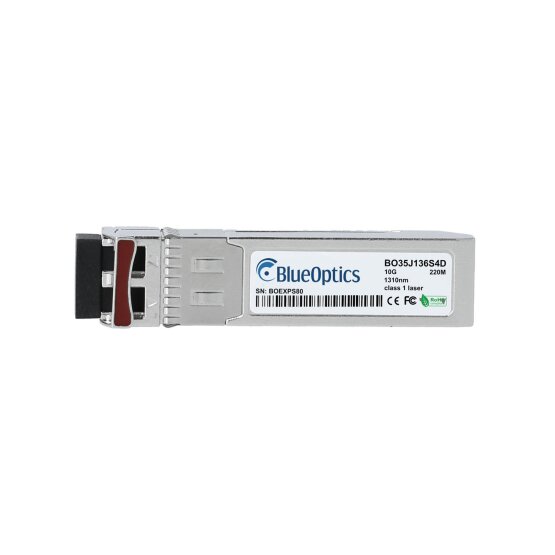 Compatible D-Link DEM-435XT-DD BlueOptics BO35J136S4D SFP+ Transceiver, LC-Duplex, 10GBASE-LRM, Multimode Fiber, 1310nm, 220M