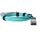 Compatible HPE P06153-B23 QSFP56 BlueOptics Active Optical Cable (AOC), 200GBASE-SR4, Ethernet, Infiniband, 10 Meter