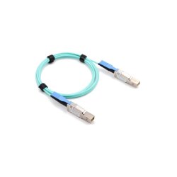 Compatible NetApp X66041A BlueOptics Cable óptico activo (AOC), Mini-SAS HD (SFF-8644) to Mini-SAS HD (SFF-8644), 12GB/s, 2 Metros, marca de la fibra, rund 3.0mm Tube