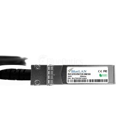 74764-2301 Molex  compatible, QSFP a 4xSFP+ 40G 3 Metros DAC Breakout Cable de Conexión Directa