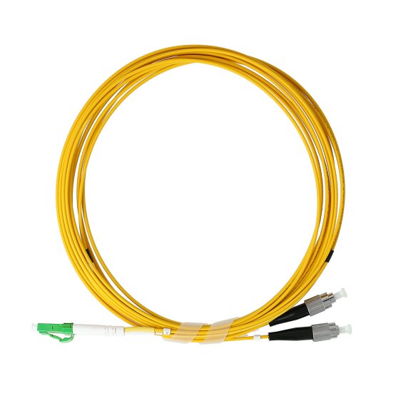 BlueOptics Duplex Fiber Patch Cable LC-APC/FC-UPC Single-mode