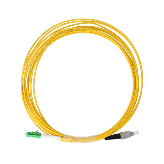 BlueOptics Simplex Fiber Patch Cable LC-APC/FC-UPC Single-mode