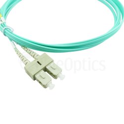 Corning 055702K512000010M compatible LC-SC Multi-mode OM3 Patch Cable 10 Meter