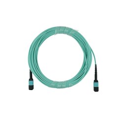 HPE Q1H66A kompatibles MPO-MPO Multimode OM3 Patchkabel 15 Meter